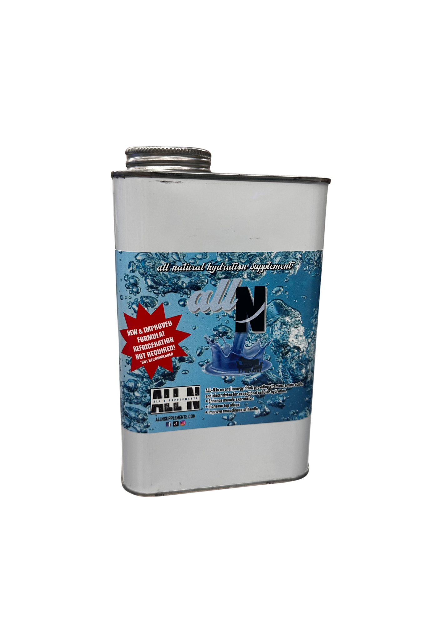 allN - All Natural Hydration Supplement (Quart)